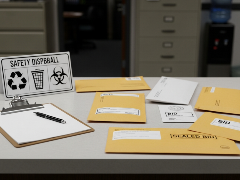 Update: Wilton’s Hazardous Waste Bid Now Has a June 3 Deadline. It’s Still Not on the Bids Page.