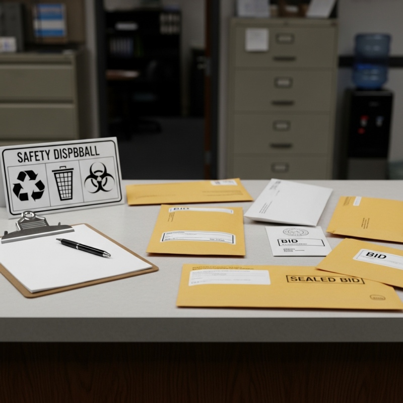 Update: Wilton’s Hazardous Waste Bid Now Has a June 3 Deadline. It’s Still Not on the Bids Page.
