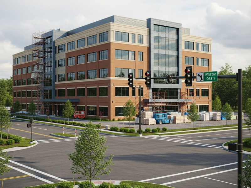 Update: Wilton Lets 612 Maple Medical Center Open Before Off-Site Traffic Work Is Finished