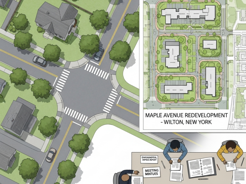 Update: Wilton Minutes Show Stewart’s Maple Avenue Hearing Stayed Open While Related Parcels Advanced